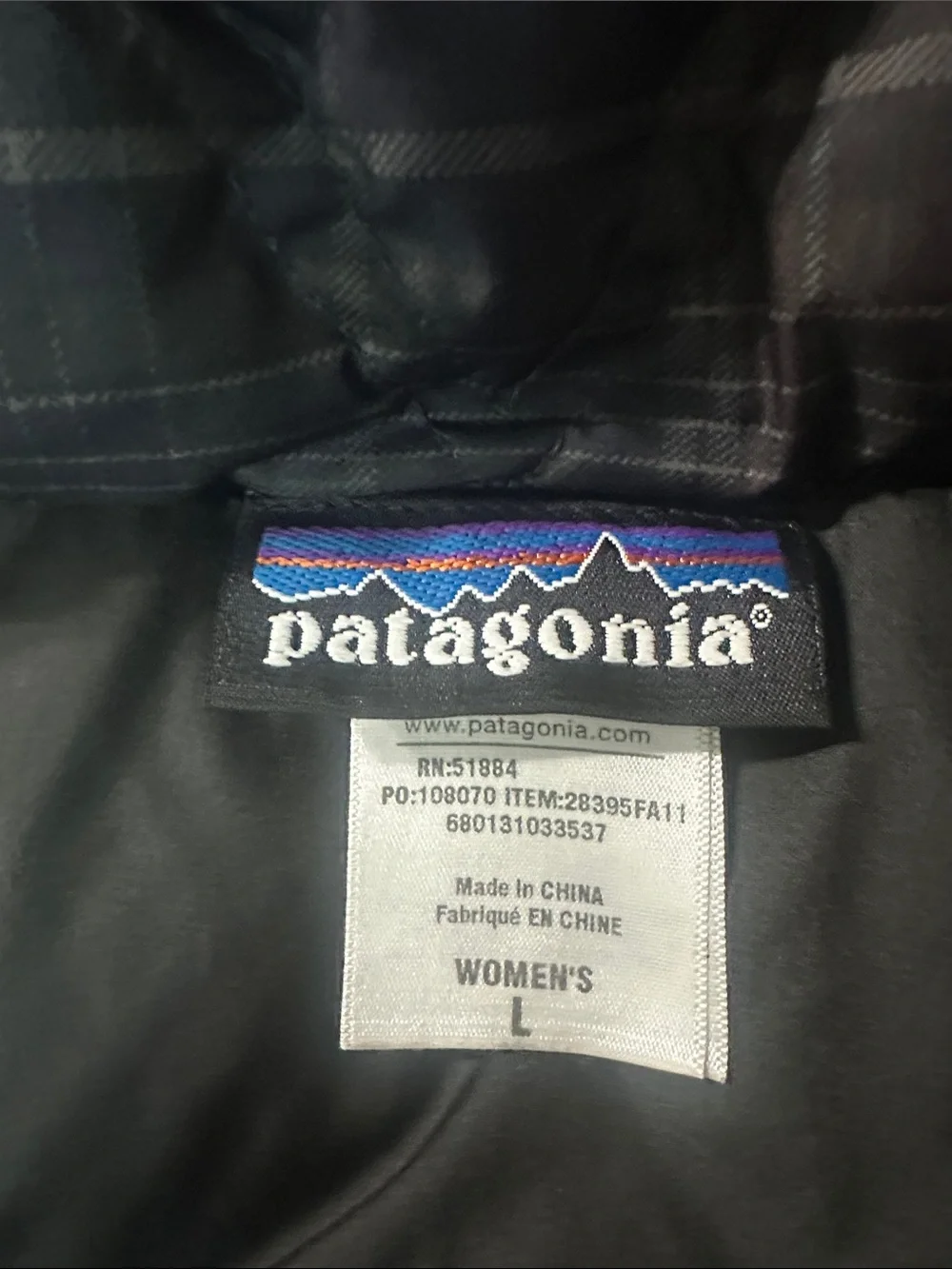 Patagonia goose down vest